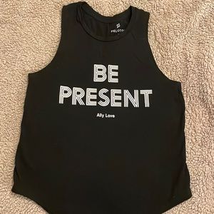 Peloton- Ally Love Be Present Tank EUC Small